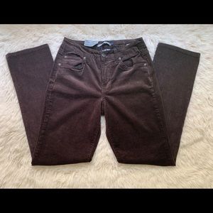 Mandie Brown Corduroy Flare Leg Pant
